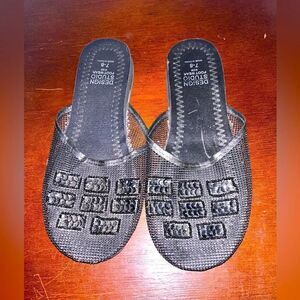 Designed slippers size 7/8